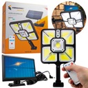 Pouličné svietidlo 150W 1000lm, solárne napájanie, kábel