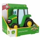 John Deere Traktor Johnny tlačiť a ísť