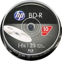 Blu-ray disk HP BD-R 25 GB koláč 10 kusov