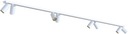 NOWODVORSKI BODOVÉ LAMPY STROPNÝ PÁS 7694 MONO 300CM BIELE REFLEKTORY 3M