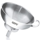 lievik oceľový so sitkom profesionálny 14x11 GEFU