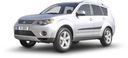 Bočné lišty Mitsubishi Outlander II, 2006-2012