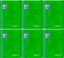 Štvorcový zápisník Oxford easyBook A5, 60 listov x6