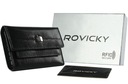 Kožené puzdro na kľúče Rovicky s vreckom na mince