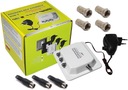 DIGITAL SIGNAL SPLITTER DVB-T2 4K H.265 3 TV