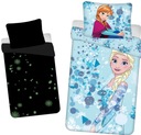 Bavlnené obliečky FROZEN Žiarivá 140x200 detská obliečka na vankúš