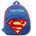 plyšový batoh pre predškoláka Superman D005