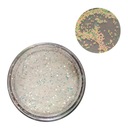 Flash Pixel Blue M Glitter Dust - zlatý