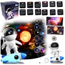 Hviezdny projektor LED nočná lampa USB Planetárium 13x Planet Disc 4K HD CE