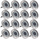 16x LED SOLÁRNE ZEMNÉ LAMP