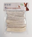 Sada 5 ks hryzátka na jelení paroh S soft For Dogs
