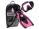 TUSA SERENE SET MASKA Šnorchel FINS FIN S BAG