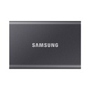 Prenosný SSD disk Samsung T7 500 GB, USB 3.2, sivý