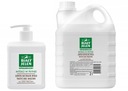 Sada bielych jeleňov 500 ml sivého mydla mydla v čerpadle + 2L