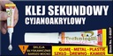 Technicoll - sekundové lepidlo, kyanoakrylát 2g