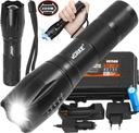 ZOOM VOJENSKÁ TAKTICKÁ LED NABÍJACIA BATERKA