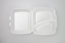 Menu BOX polystyrénová nádoba, 2-dielna, 125 ks