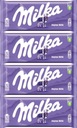Alpská mliečna čokoláda 100g x 4 ks