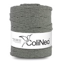 Colinea String sa prepletala pre makramu 100% bavlnu, 5 mm 200 m, tmavošedá