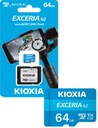 Adaptér microSD kariet KIOXIA 64GB UHS I U3 V30