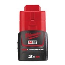 BATÉRIA MILWAUKEE M12B3 12V 3Ah