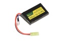 Nabíjateľná LiPo batéria Li-Po 7,4V 1300mAh PEQ plechovka AK G36 M4 M16 M14