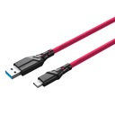 Fotografický kábel Mathorn MTC-500M 5 m 10 Gb/s 60 W USB A-C purpurový