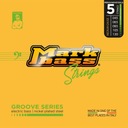 Mark Bass 5 Groove 45-130 Nikel basgitarové struny