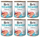 Brit Pate Mäso Losos Losos 6x800g