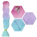 Syntetické vlasy OMBRE vrkoče UNICORN