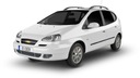 Bočné lišty Chevrolet Rezzo, 2001-2008, 5 dverí