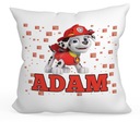 VANKÚŠ PAW PATROL MARSHALL 40x40+AKÉKOĽVEK MENO
