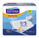 Hygienické vložky Septona Dry Plus XL 90x180