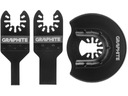 Sada pílových listov GRAPHITE 56H072 (3 ks.)
