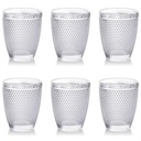 Sada pohárov 6 ks hrubých lisovaných pohárov 250ml