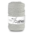 Colinea String sa opliekol pre makramu 100% bavlnu, 5 mm 100 m, svetlo šedá