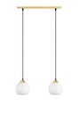 MODERNÁ ZÁVISNÁ LAMPA, ZLATÝ LUSTER 5308L