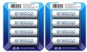 JAPONSKÉ BATÉRIE PANASONIC ENELOOP R6 AA x8