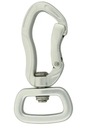 Carabiner 25x70 mm upevňovacie 400 kg strieborné vodítko