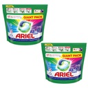 2x Pracie kapsule farba ARIEL All-in-1 PODS 72 ks