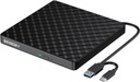 BENEWY Externá DVD CD mechanika, čítačka/zapisovačka, USB 3.0 a Type-C SY879