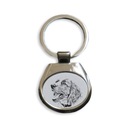 Anglický špringeršpaniel Keychain fotografia a gravírovanie