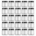 200ml sklenené dózy na korenie, zaváraniny x30