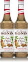 MONIN GINGERBREAD kávový sirup - perník 700 ml x2