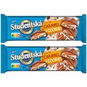 Študentská sušienky z mliečnej čokolády 2x235g