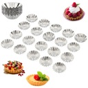 Muffiny na CUFFES tartaletky TARTS kovové x20