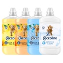 Coccolino Fresh&Soft MIX aviváž na oblečenie 4x1700 ml