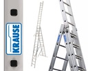 Hliníkový skladací rebrík 3x14 KRAUSE + TRIGON