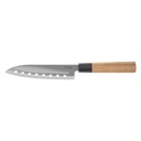SANTOKU KNIFE bambusová rukoväť OCEL 30,5 x 5 cm