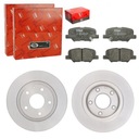 TRW ZADNÉ DISKY+DLOŽKY MAZDA 6 GJ GL 2.0-2.5 2012-